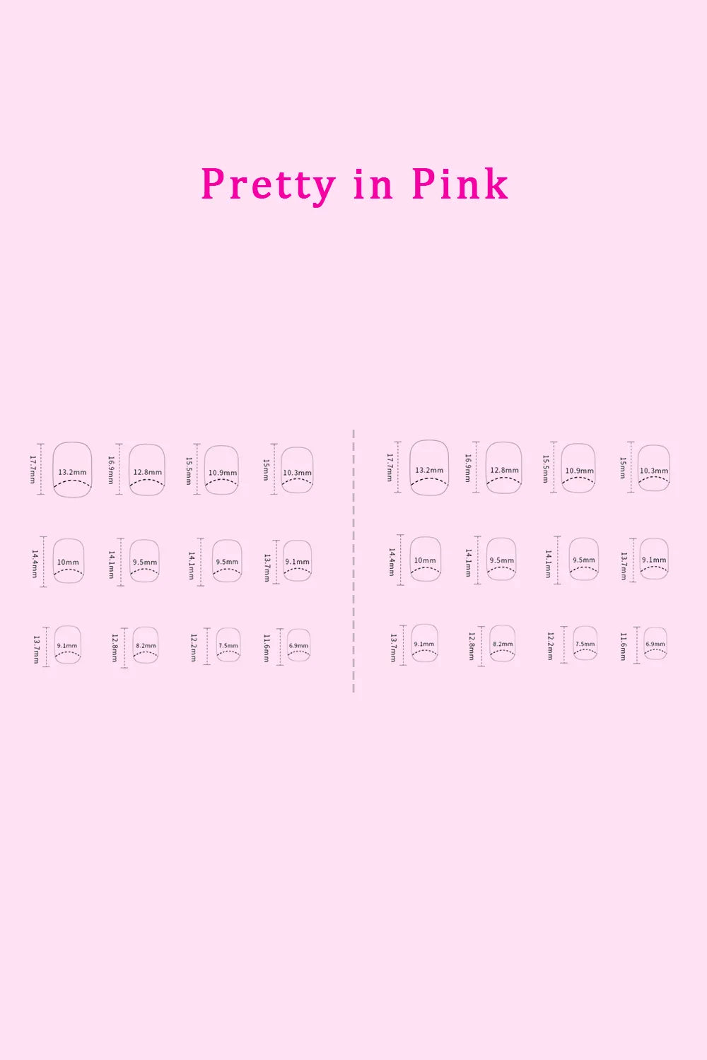 SO PINK BEAUTY Press On Nails 2 Packs.