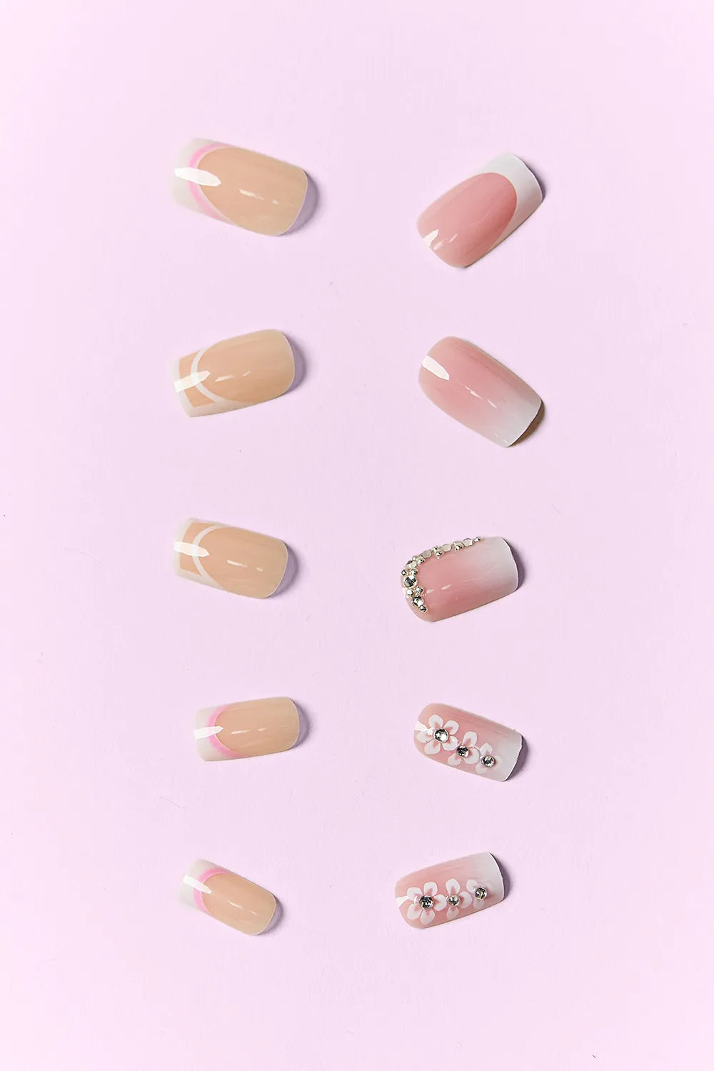 SO PINK BEAUTY Press On Nails 2 Packs.
